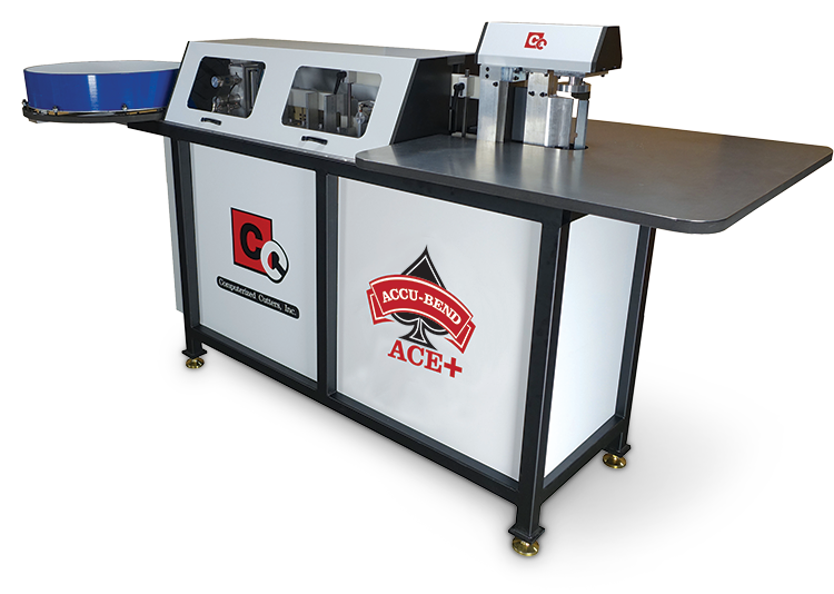 Accu-Bend Ace+ automated channel letter bending machine