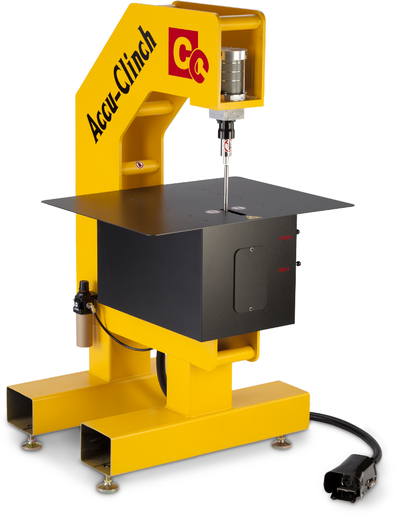 Picture of the Accu-Clinch Machine