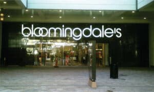 bloomingdale's channel letter sign