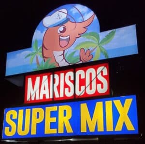 Marcos super mix channel letter sign